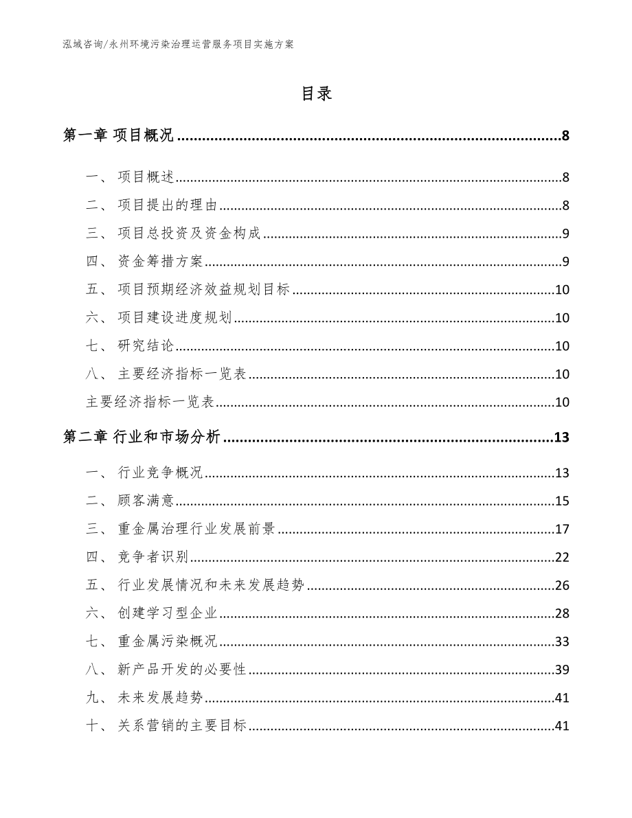 永州环境污染治理运营服务项目实施方案_第2页