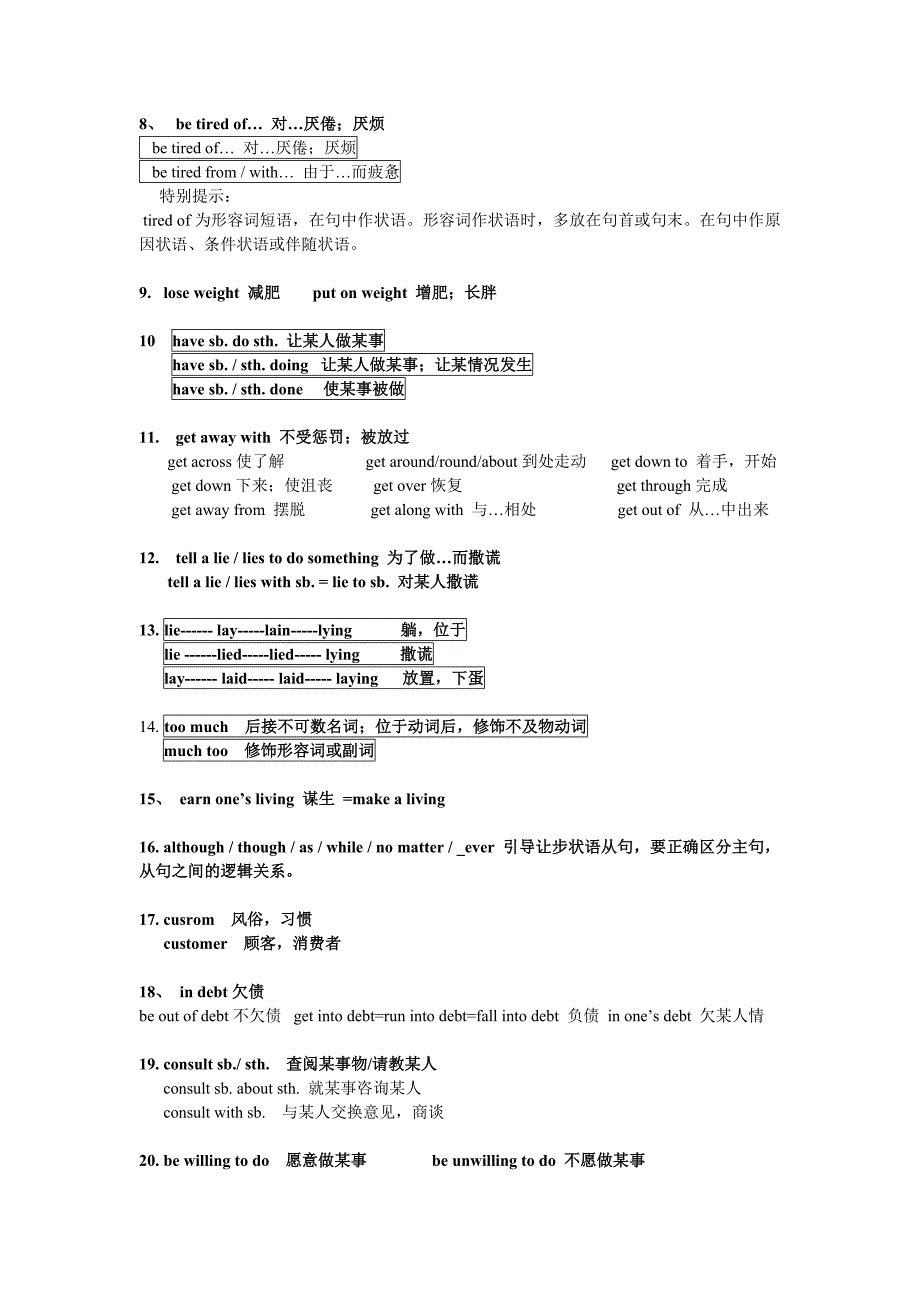 (完整版)高中英语必修三第二单元知识点详解.doc_第2页