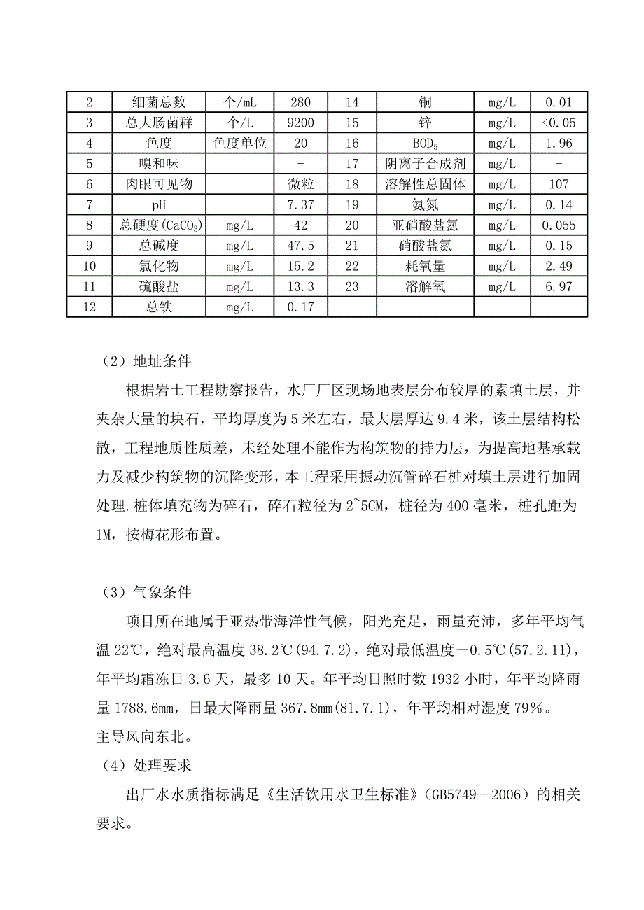 给水厂设计说明书_第5页