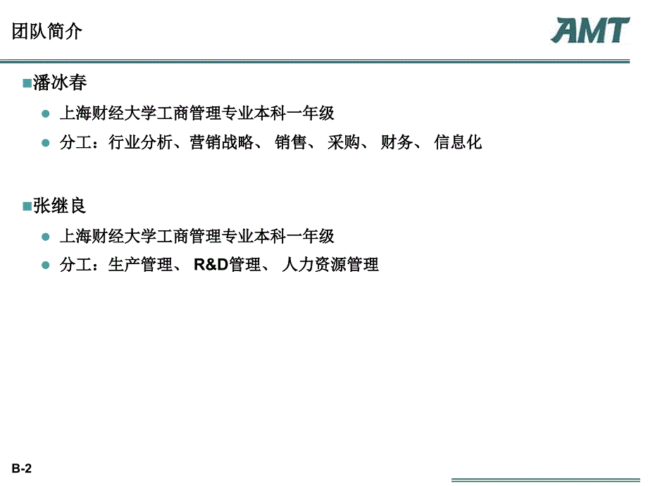 “AMT Group”管理咨询案例分析大赛营销_第2页