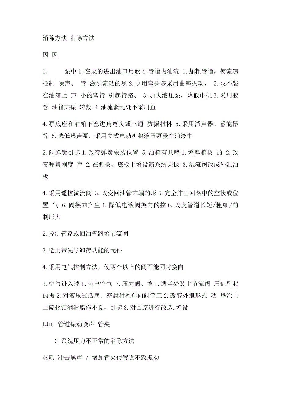 液压系统常见故障的诊断及消除方法_第2页