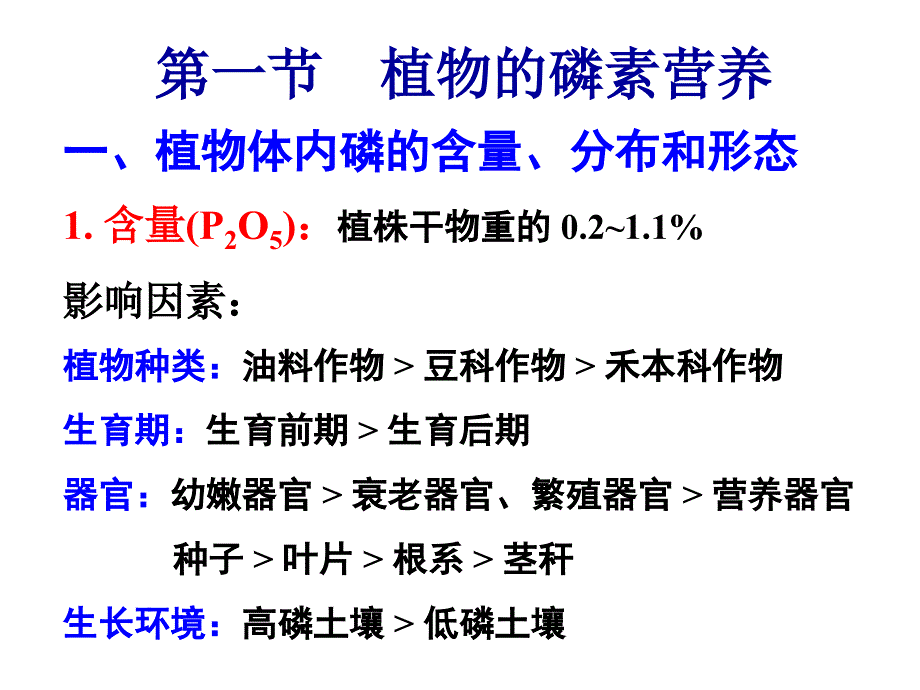 第十章植物的磷素营养与磷肥_第3页