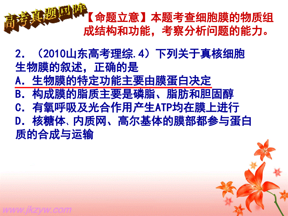 最新人教版高中生物必修一四章第三讲细胞的物质输入和输出课件_第3页