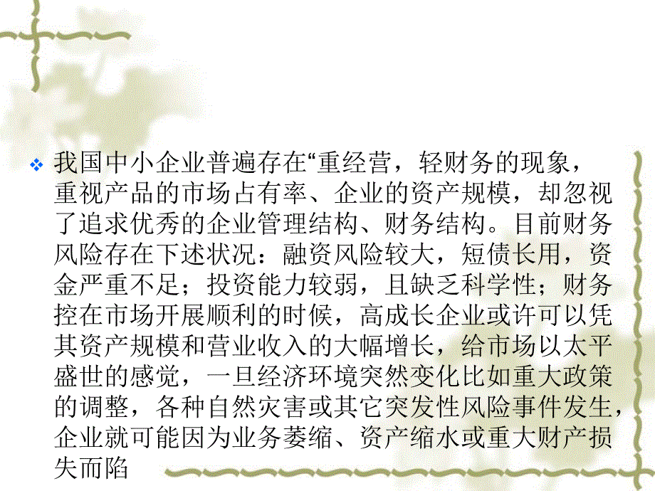 《中小企业财务危机》PPT课件_第4页