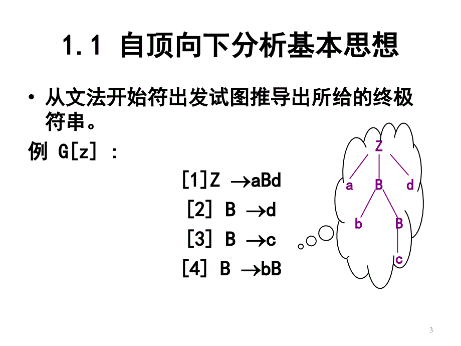 编译原理及实现技术：第四章 语法分析-自顶向下分析方法_第3页