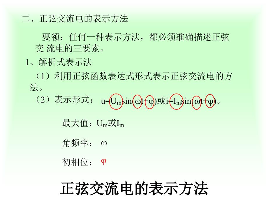 正弦交流电的表示方法ppt课件_第3页