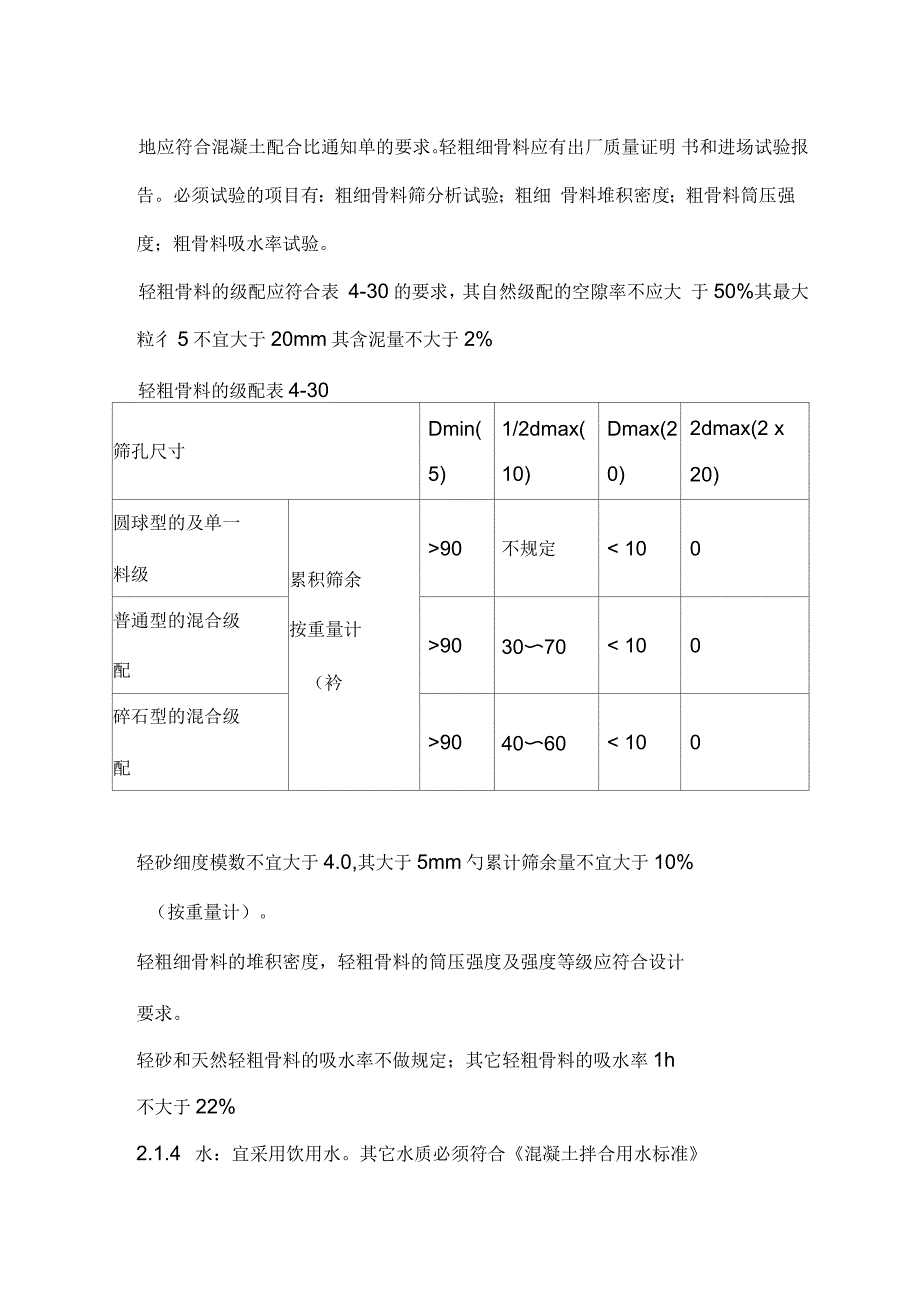 轻骨料混凝土现场拌制施工方案_第2页