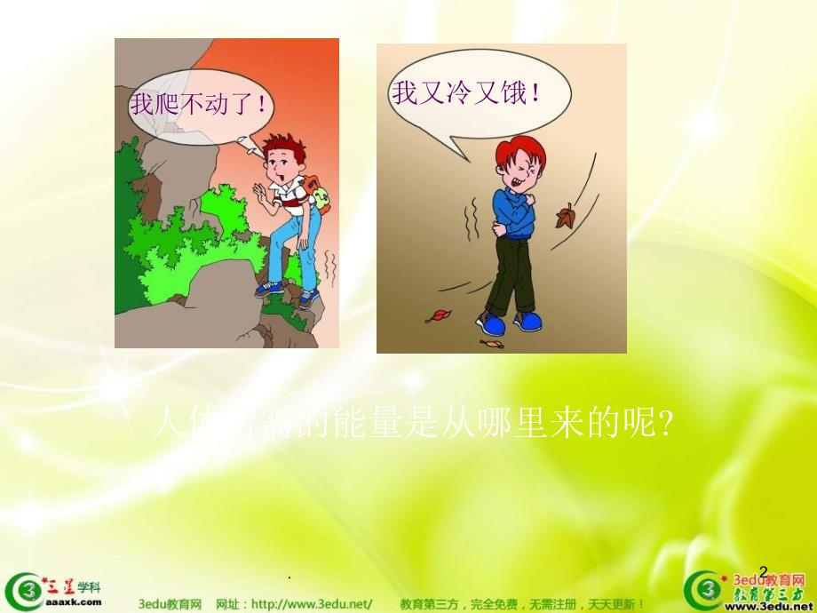 七年级生物能量的释放和利用PPT文档资料_第2页