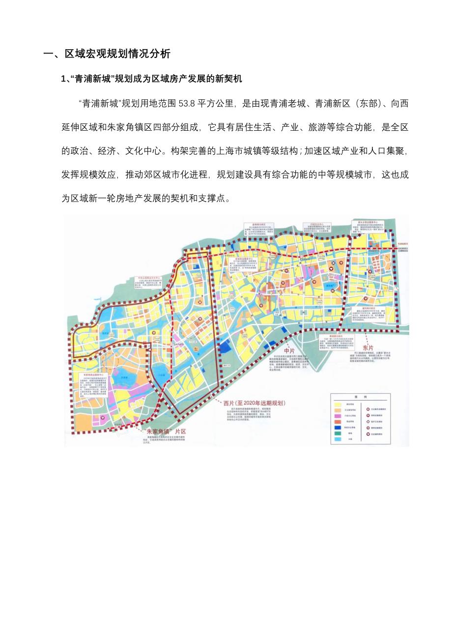 上海青浦新城区域市场分析_第2页