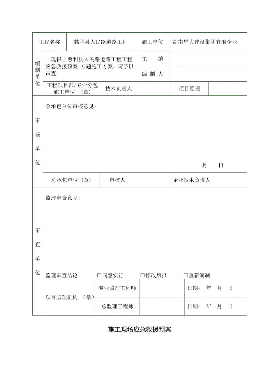 2023年城市新区工程应急预案_第2页