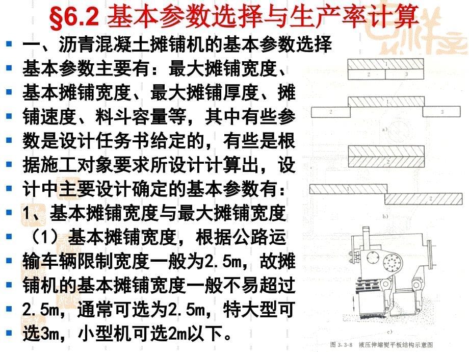 整理版6第六章沥青混凝土摊展机设计_第5页