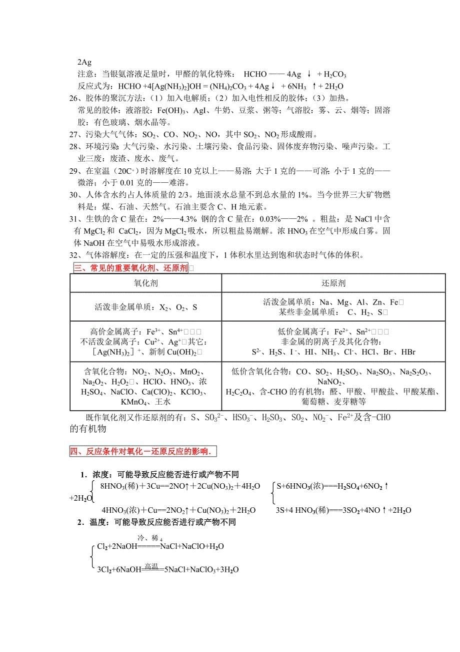 u高中化学知识点总结_第5页