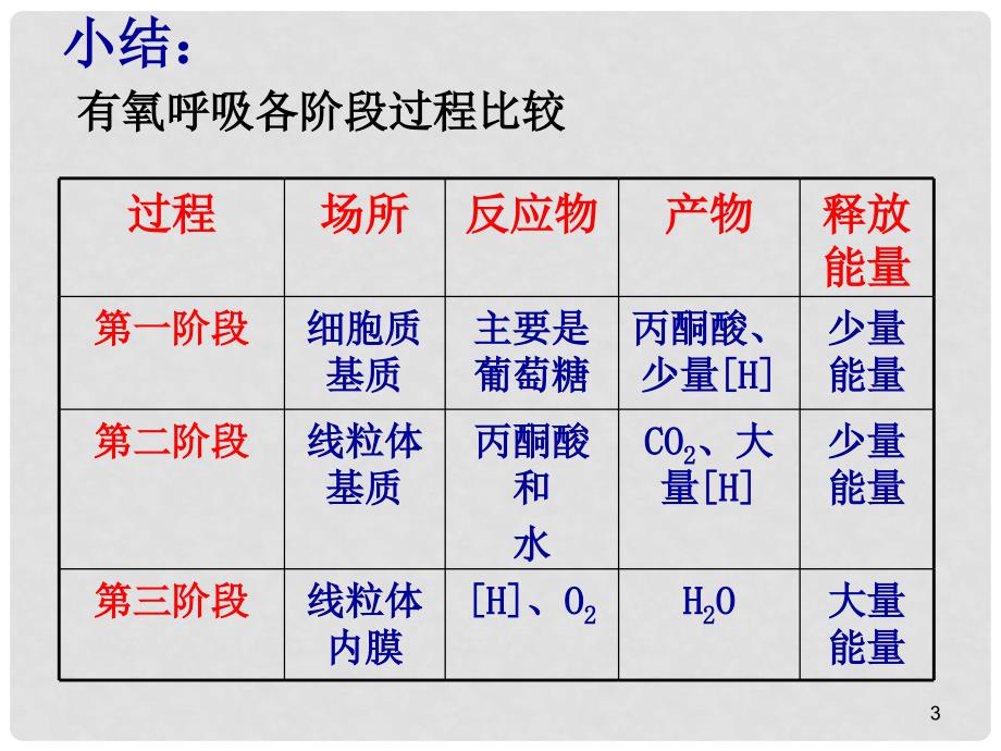 浙江省桐乡市高考生物一轮复习 第三节+ATP的主要来源细胞呼吸课件 新人教版_第3页