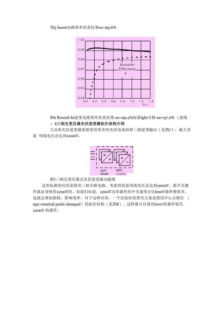 光伏逆变器拓扑结构及设计思路_第5页