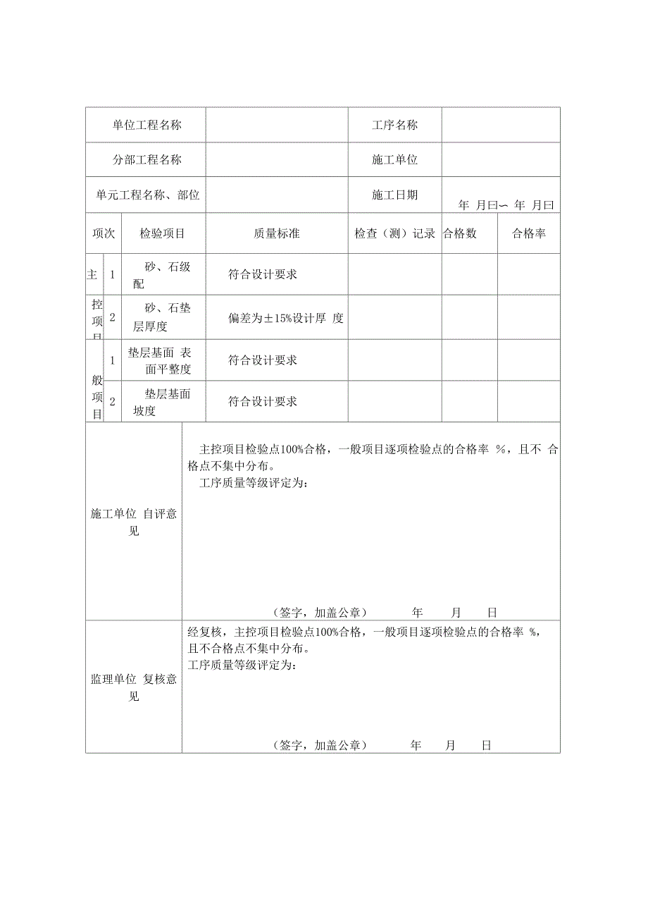 UPVC管道安装施工质量评定表_第4页