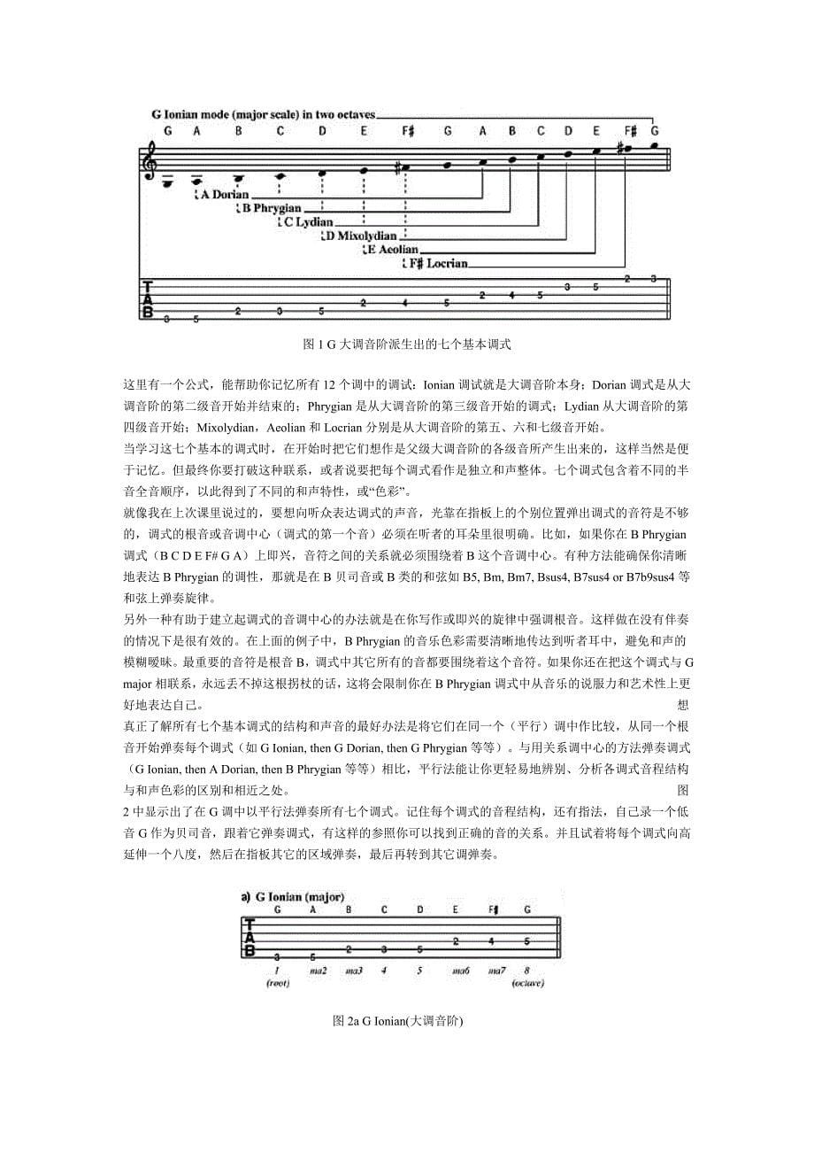 跟Joe Satriani学习调式_第5页