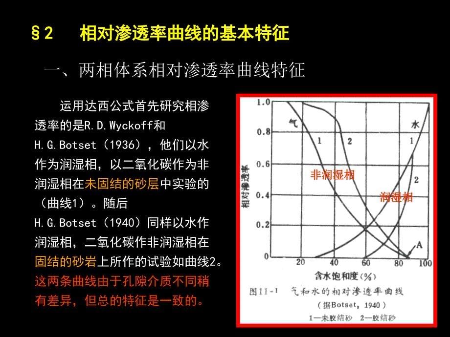 储油气岩石的相有渗透率与相对渗透率相渗_第5页