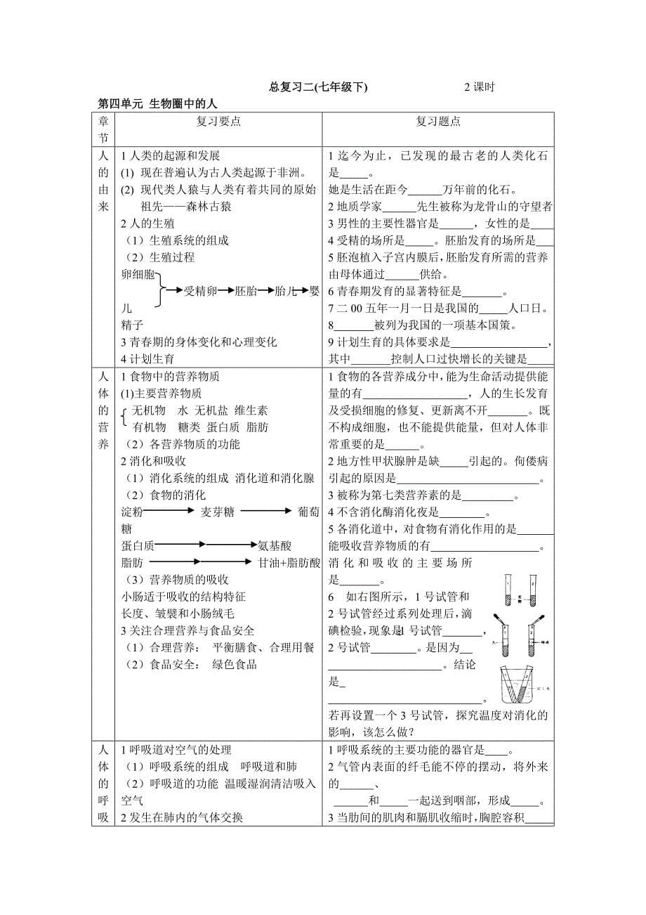 初中生物总复习教案及学案.doc_第5页