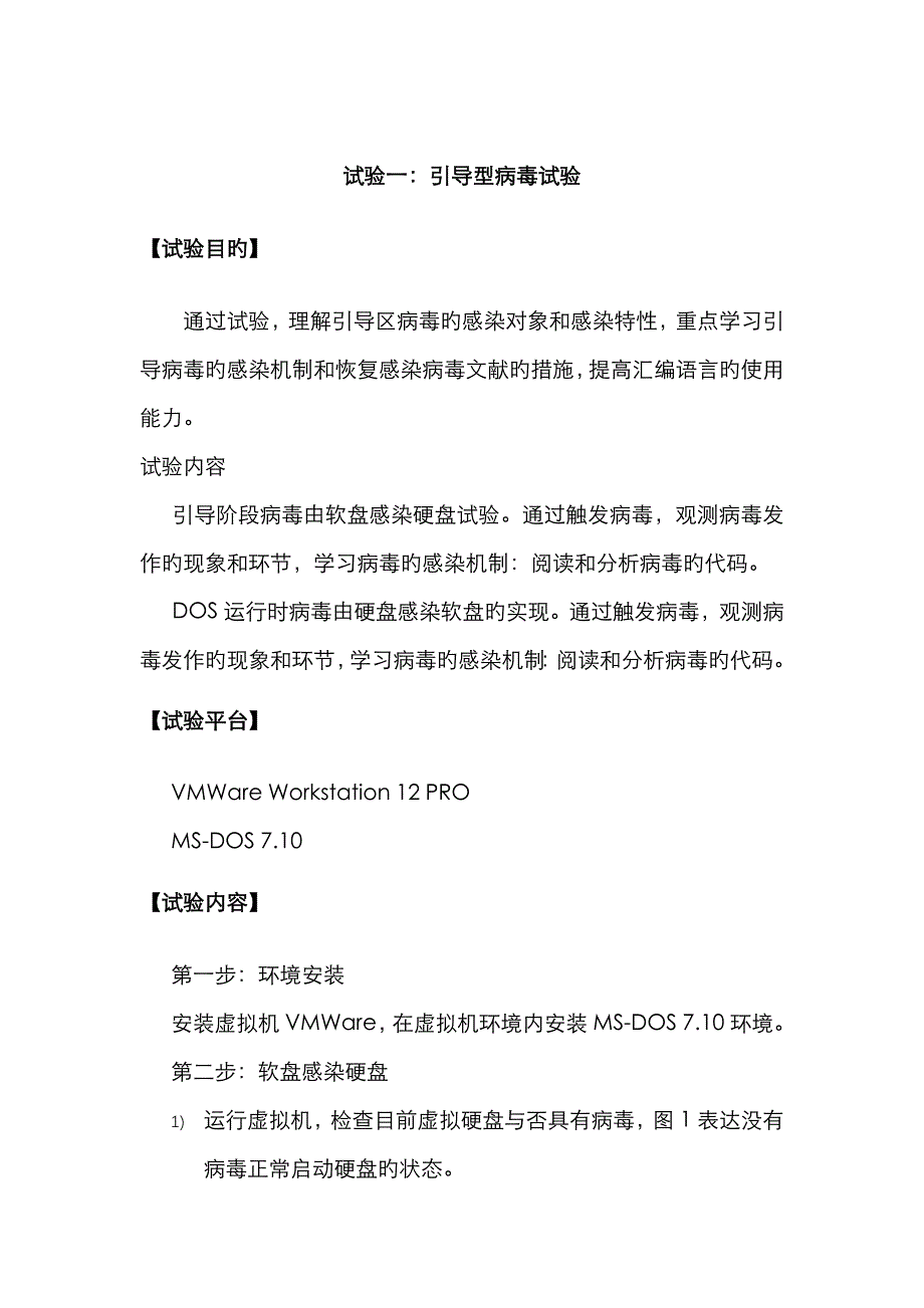 2023年计算机病毒及防治实验报告_第3页