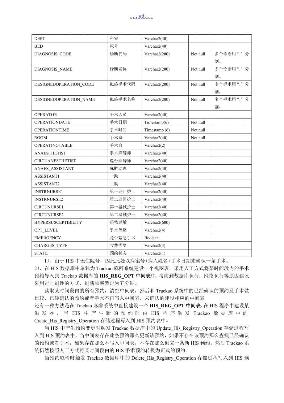 电子病历系统与HIS接口解决方案报告书_第5页