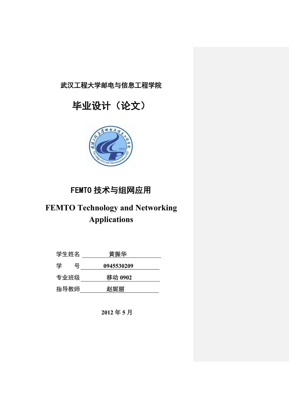 FEMTO技术与组网应用2doc_第1页