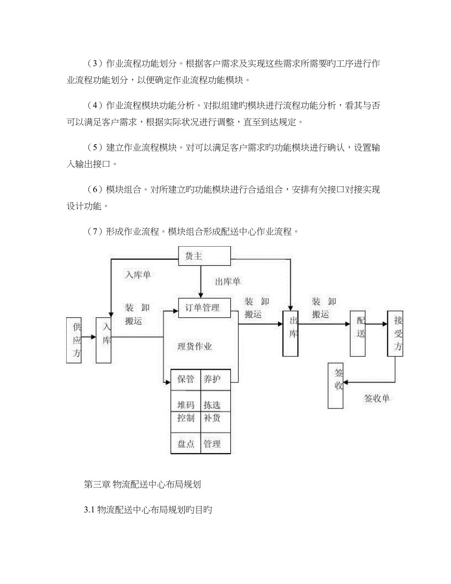 农产品物流配送中心的功能与规划设计_第3页