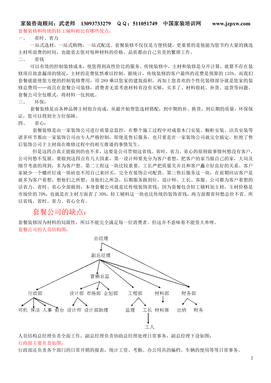 家装公司套餐运作模式_第2页