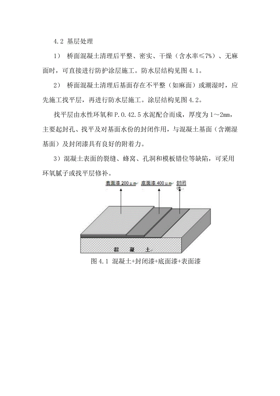 杭长客专混凝土桥面薄涂型聚氨酯防水层技术条件.doc_第4页