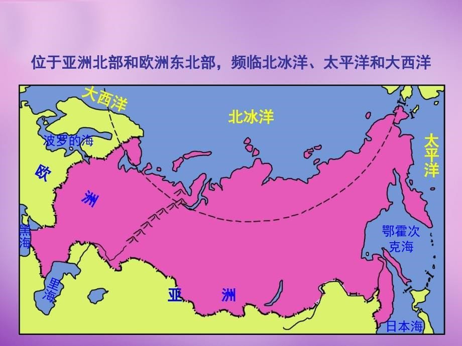 陕西省安康市紫阳县紫阳中学七年级地理下册 8.3 俄罗斯课件 湘教版_第5页