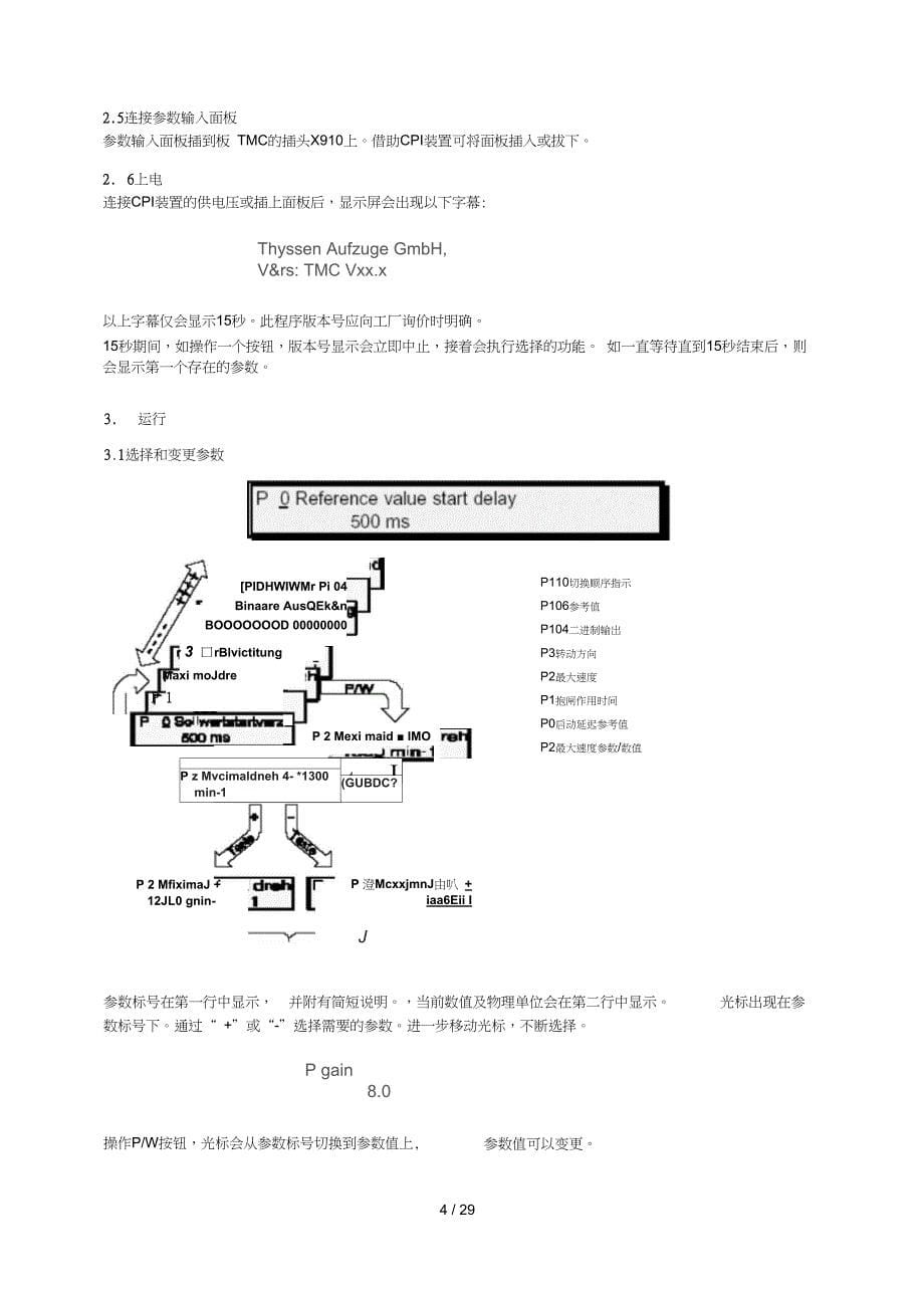 蒂森电梯调试资料_第5页