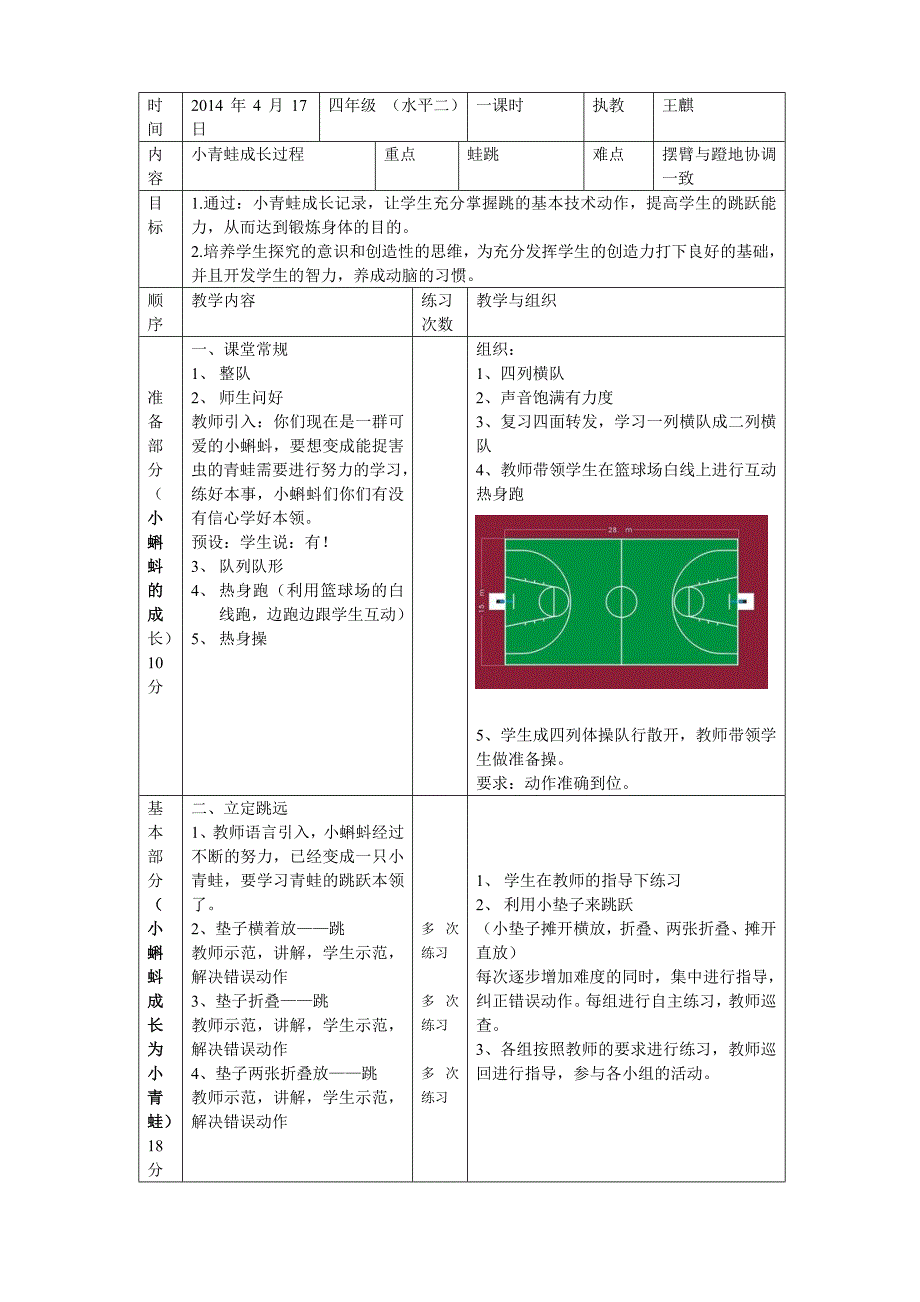 小青蛙学本领.doc_第1页