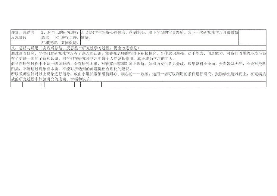 研究性学习方案设计_第4页