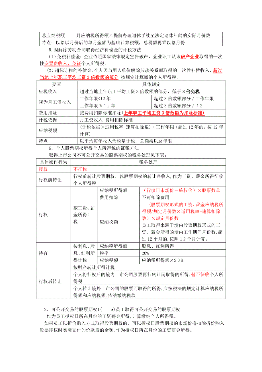 个人所得税总结笔记_第4页