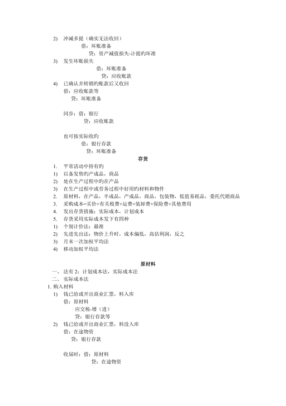 初级会计实务分录整理_第4页