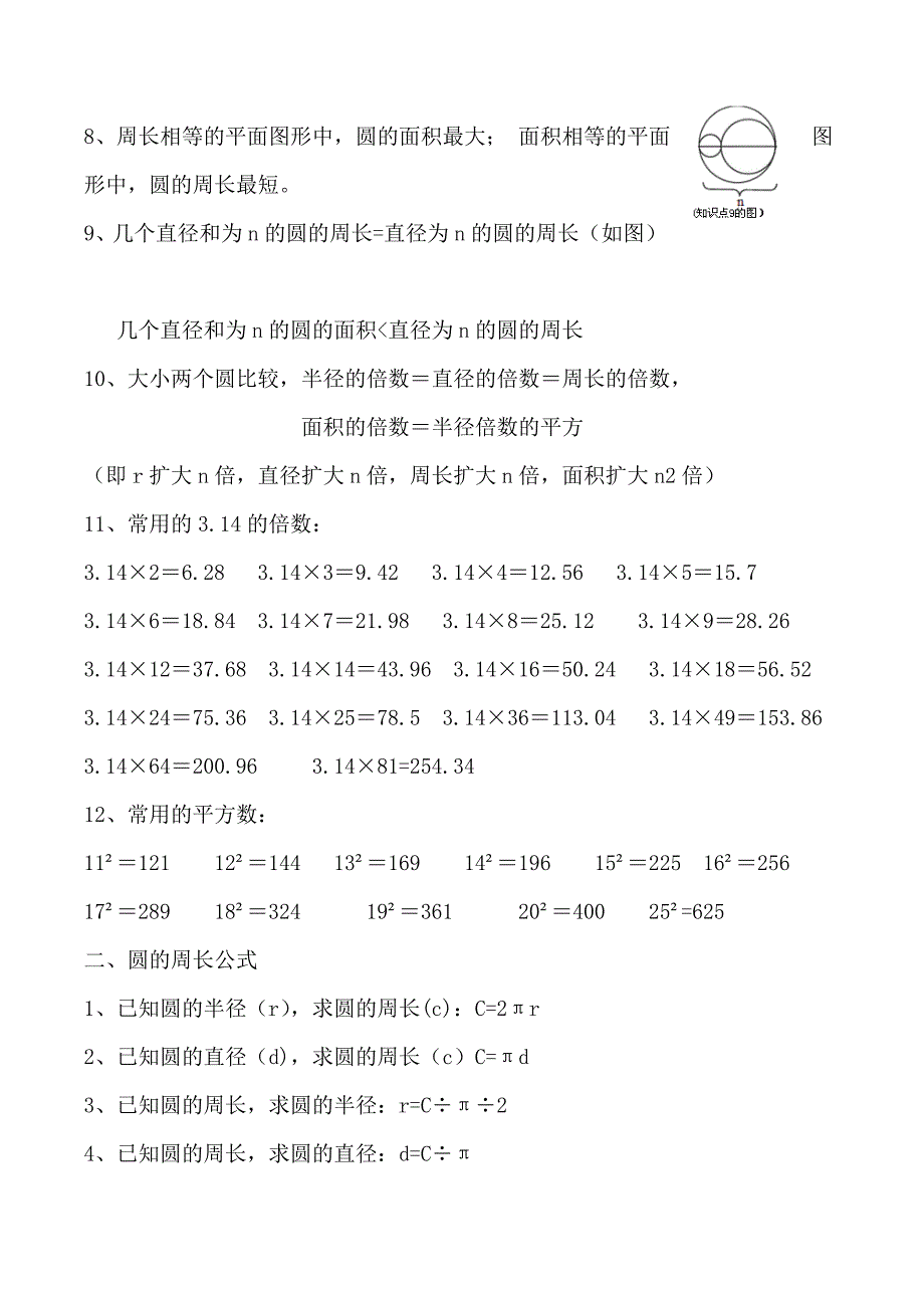 六年级上册数学知识点总结_第2页