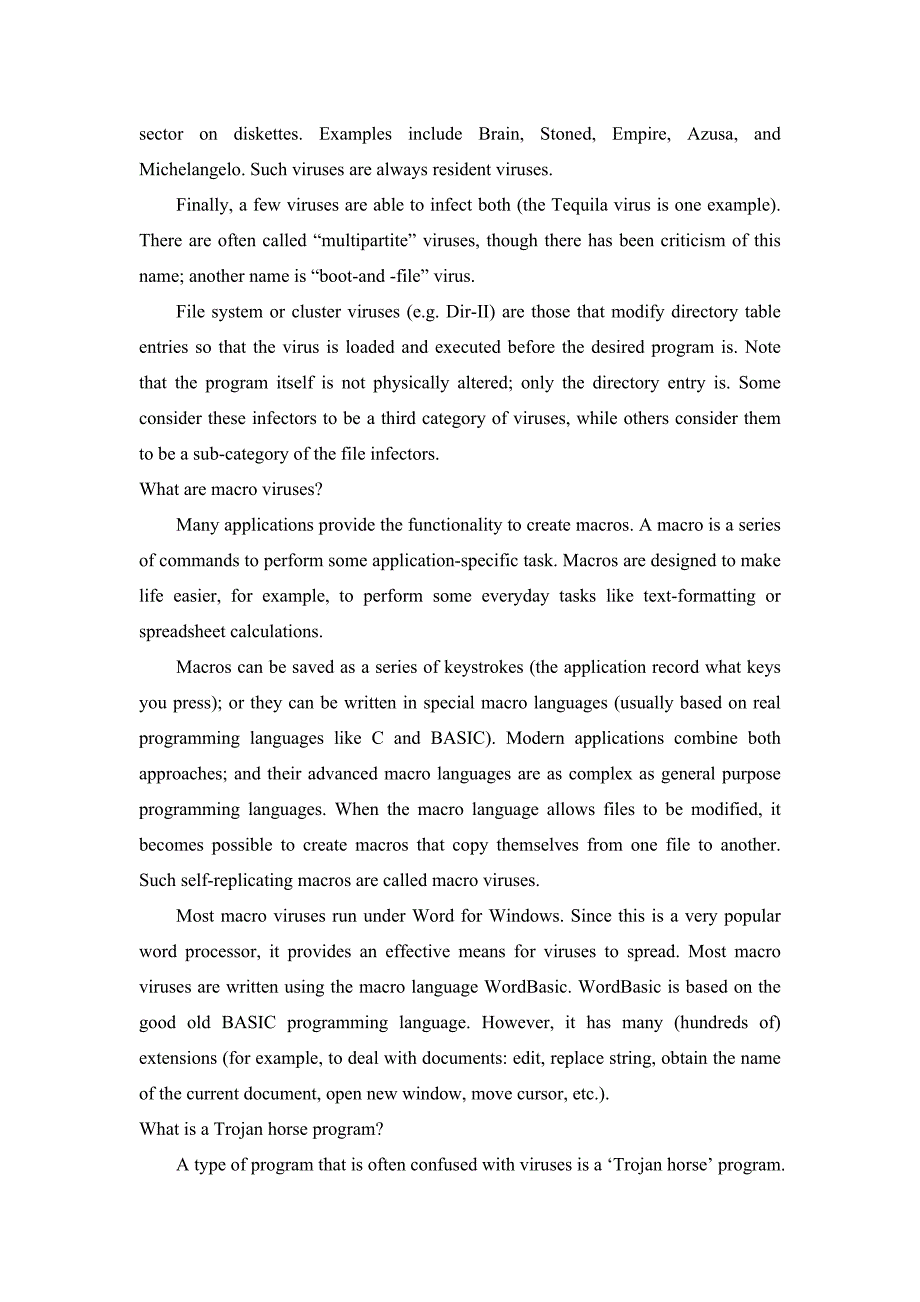 计算机英文文献翻译计算机病毒_第3页