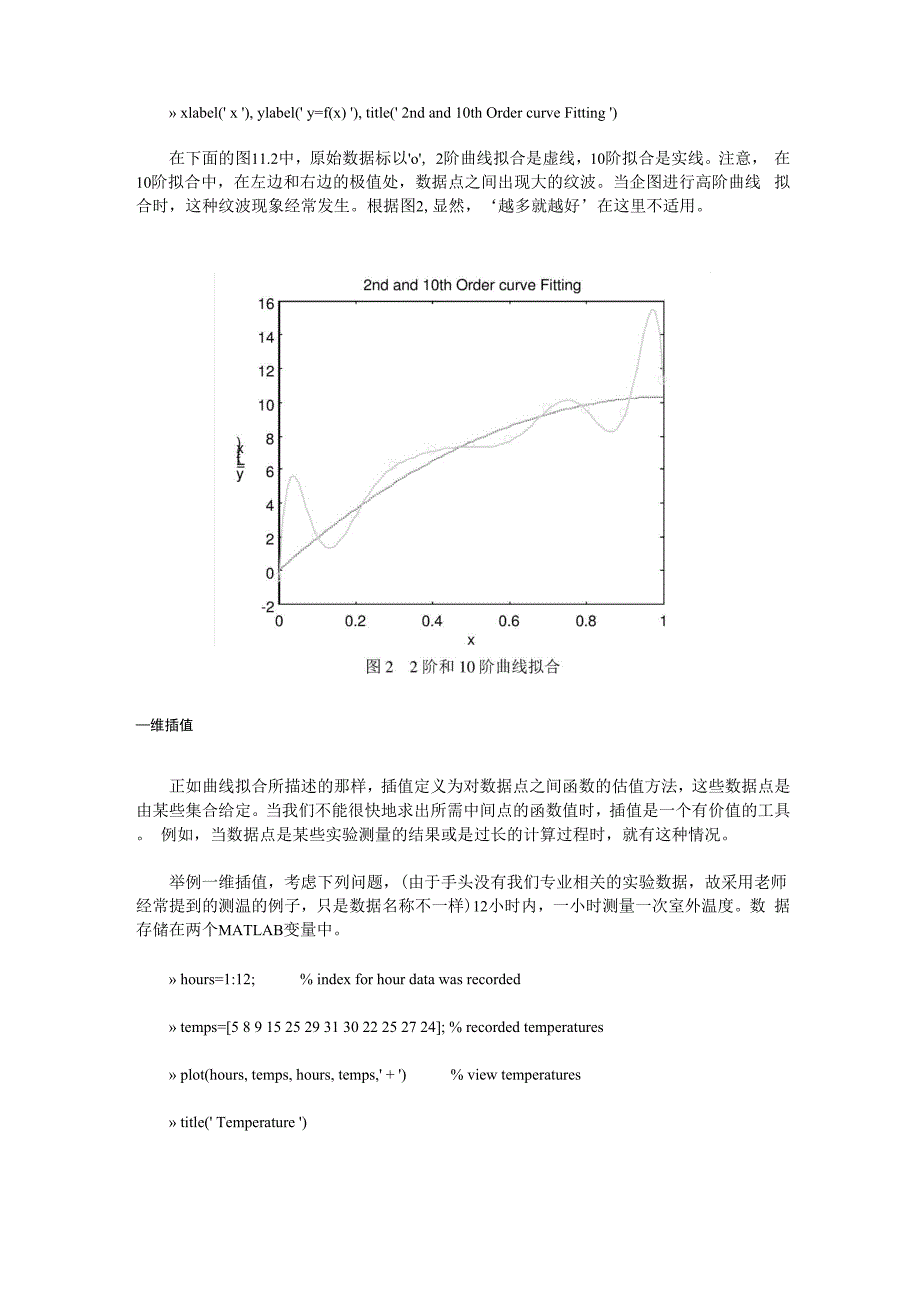 第X章 MATLAB在拟合与插值中的应用_第3页