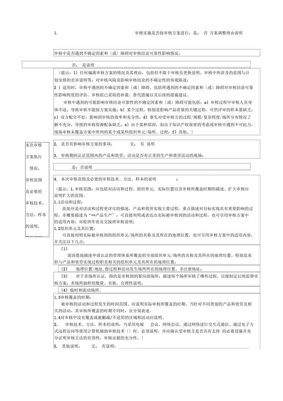 管理体系审核报告_第5页