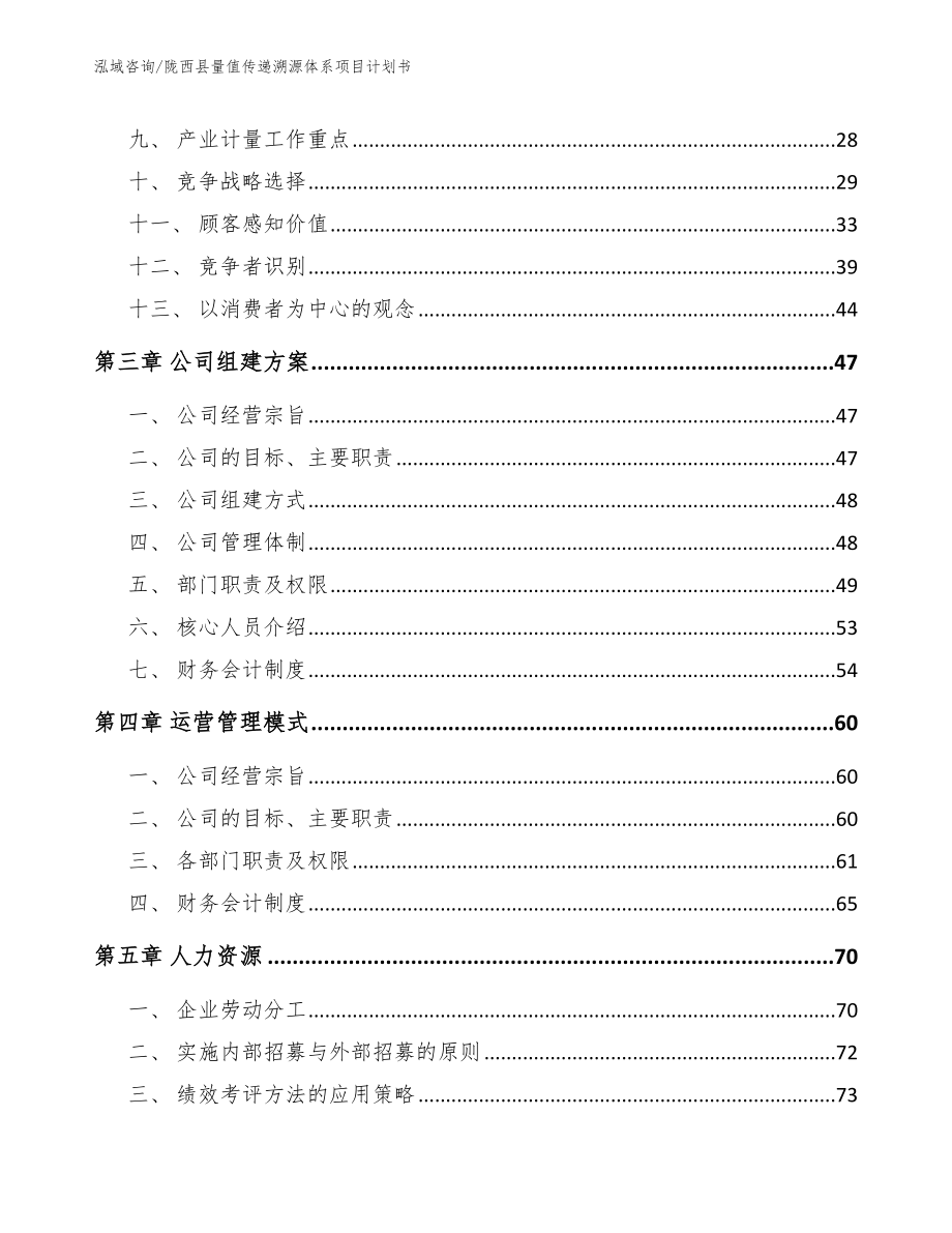 陇西县量值传递溯源体系项目计划书【范文参考】_第4页