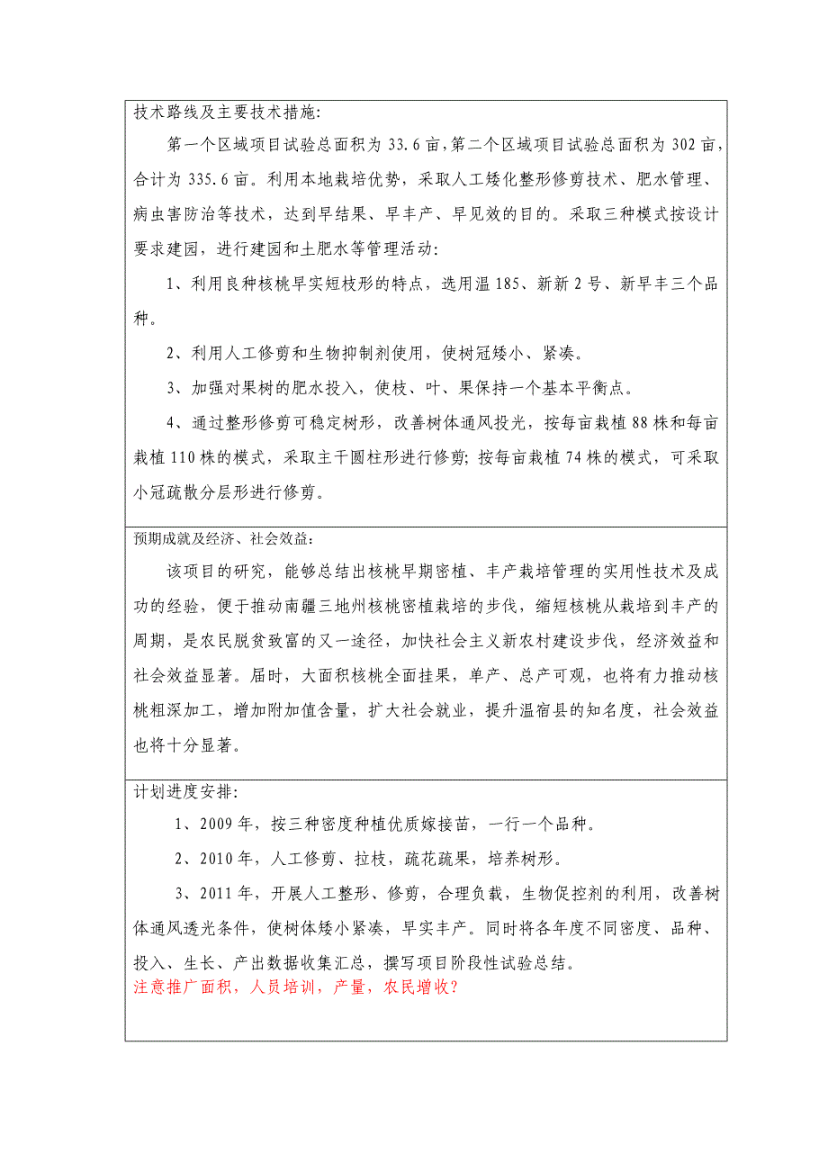 核桃密植栽培项目可研建议书申请书.doc_第3页