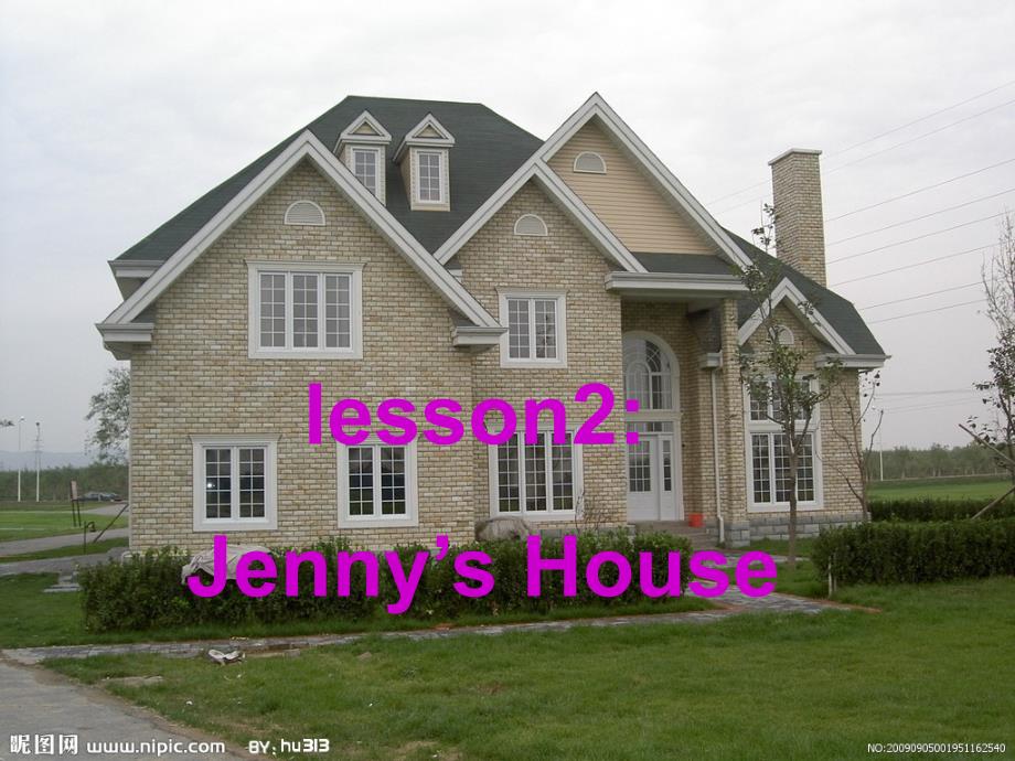 冀教版英语六上Lesson 2 Jenny’s Hoseppt课件5_第1页