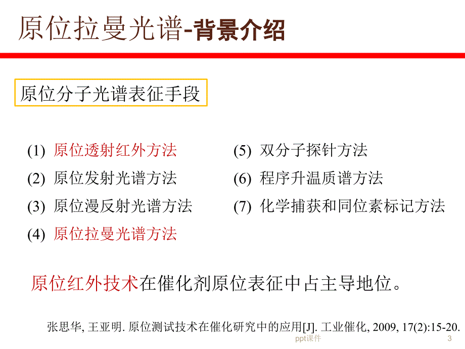 原位拉曼光谱在线分析课件_第3页