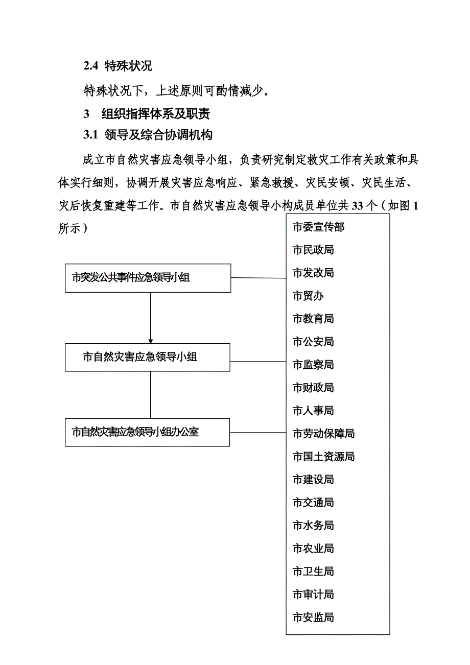 禹城市自然灾害应急全新预案_第3页