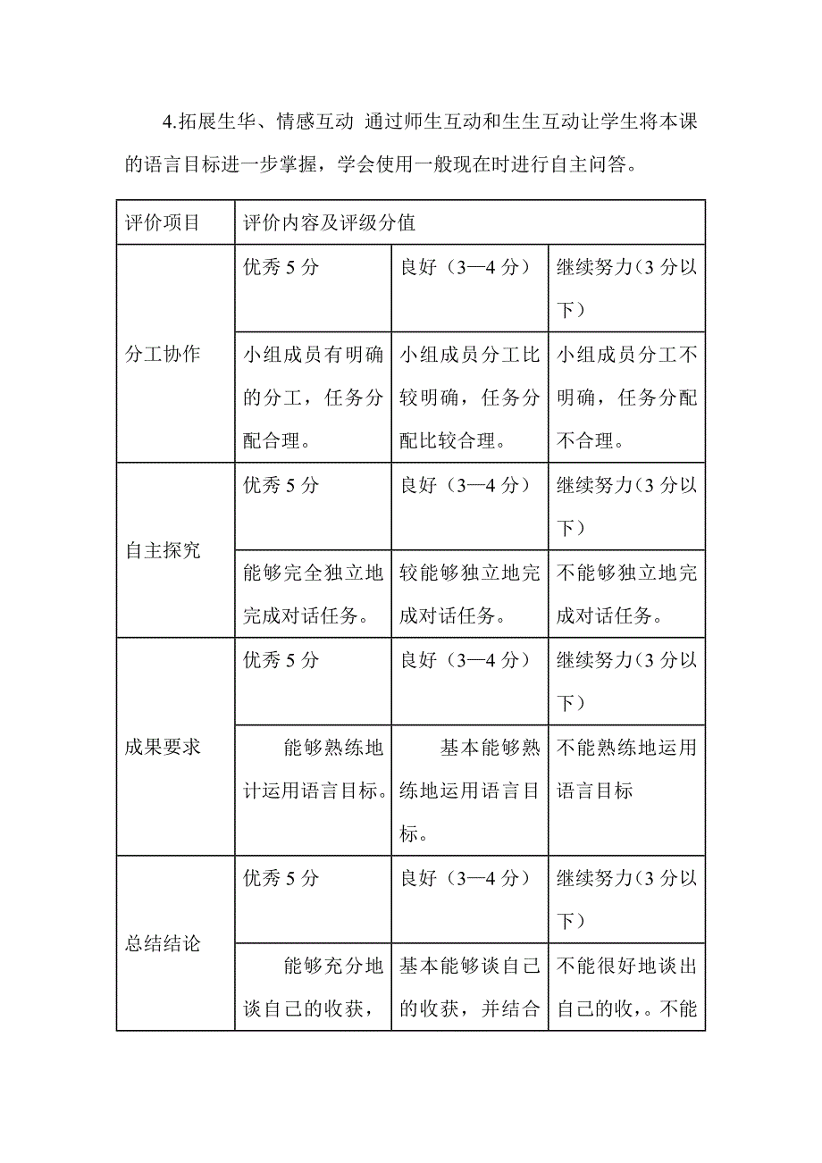 初中英语探究型教学设计方案_第2页