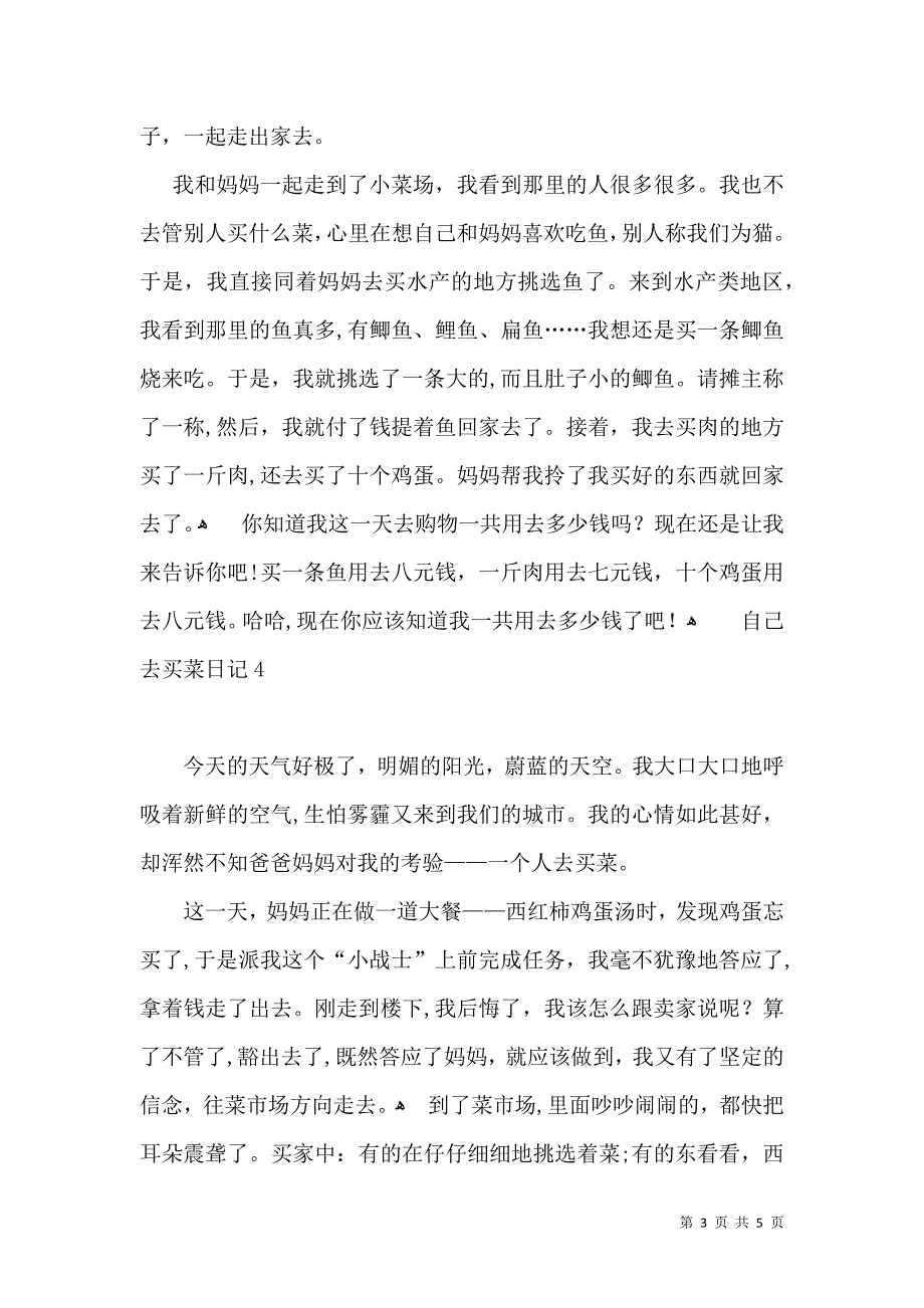 自己去买菜日记_第3页