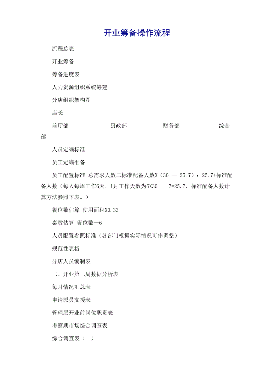 开业筹备操作流程_第2页