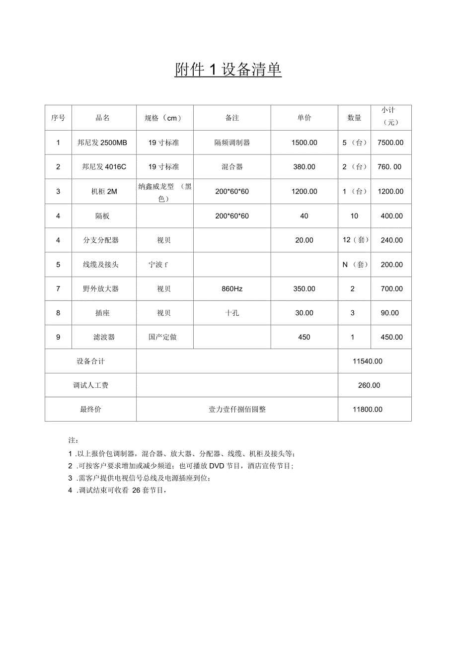 港汇温泉国际会所电视前端建设方案_第4页