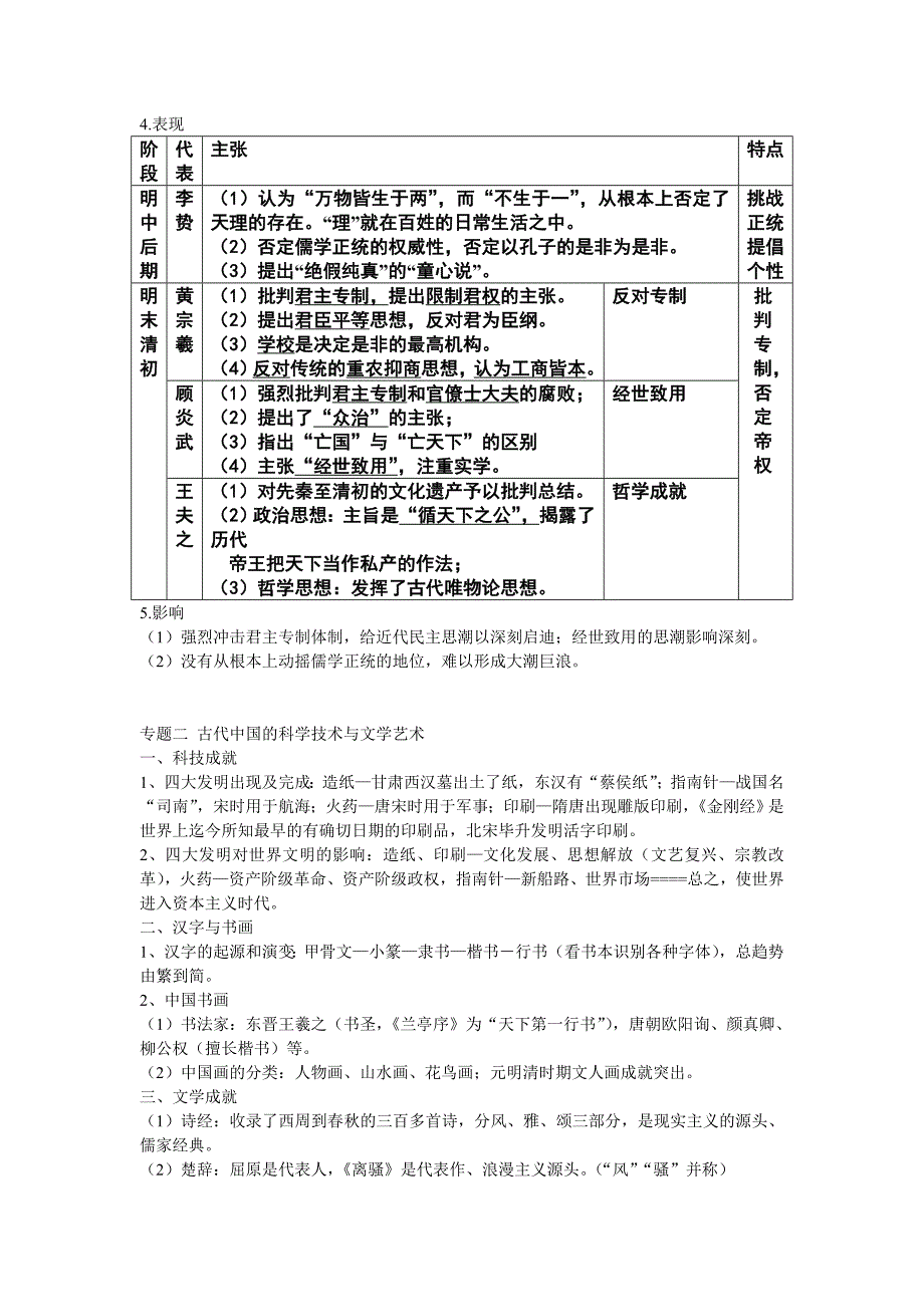 专题一中国传统文化主流思想的演变_第4页