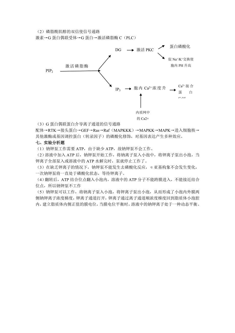 细胞生物学试题_第5页