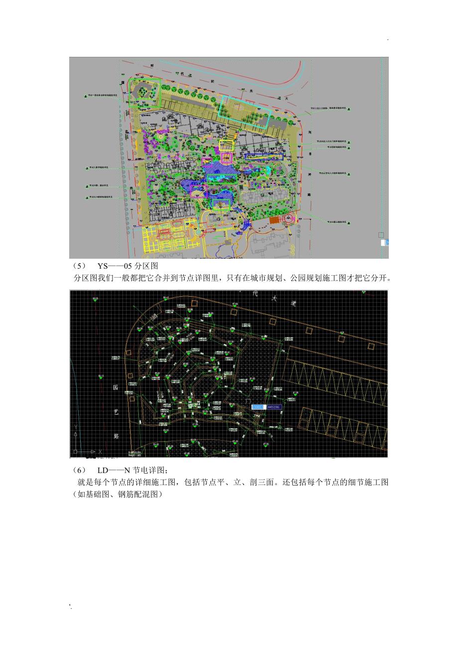 一套完整的景观施工图应该包括哪些图纸_第4页